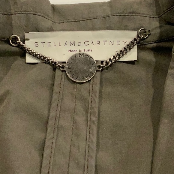 Stella McCartney Green Khaki Cotton Jacket D4 - Picture 8 of 11